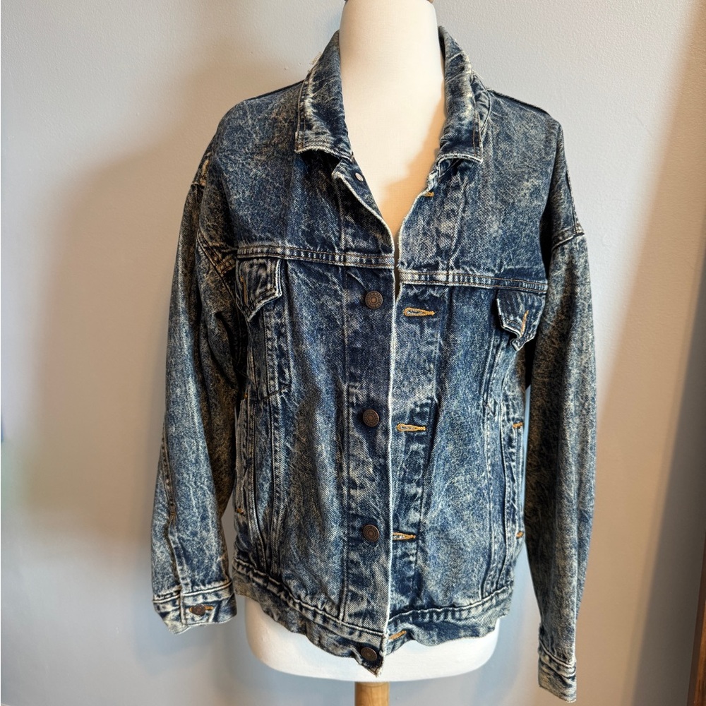 SOLD - Levi's Distressed Blue Jean Jacket
